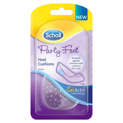 Scholl Party Feet Invisible Gel Heel Cushions