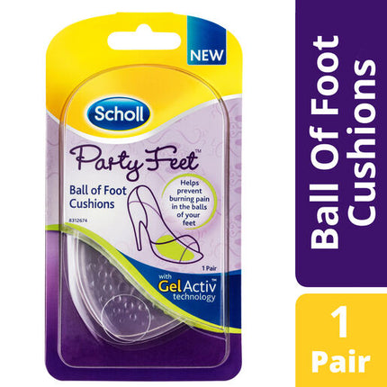 Scholl Party Feet Inserts Ball of Foot Cushion