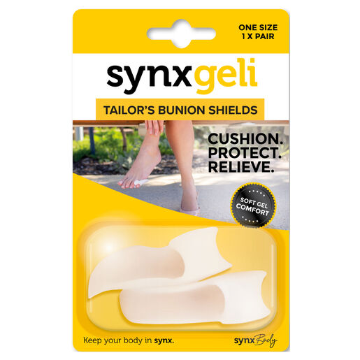 Synxgeli Gel Tailor's Bunion Shields 2 Pack