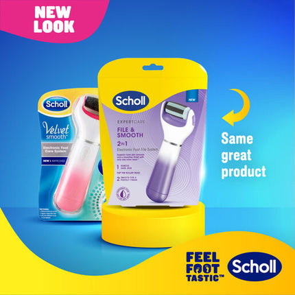 Scholl Expert Care 2-in-1 Electronic Foot File System