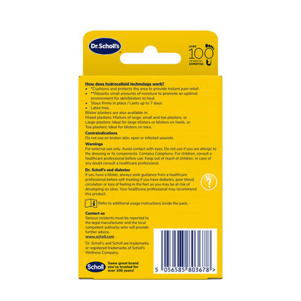 Scholl Blister Plasters Mixed 5 Pack