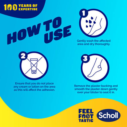 Scholl Blister Plasters Mixed 5 Pack