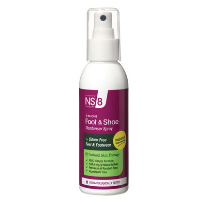 Plunkett's NS 8 Deo Foot & Shoe Spray 100mL