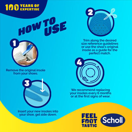 Scholl Gel Activ Insole Casual Large