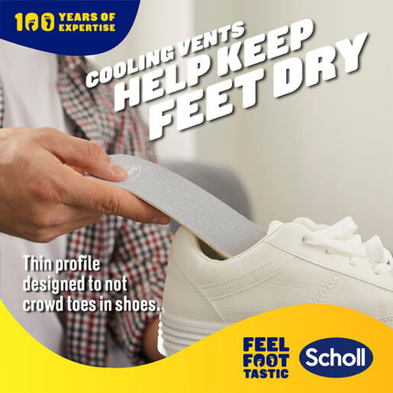 Scholl Go Sockless Cushioning Insoles