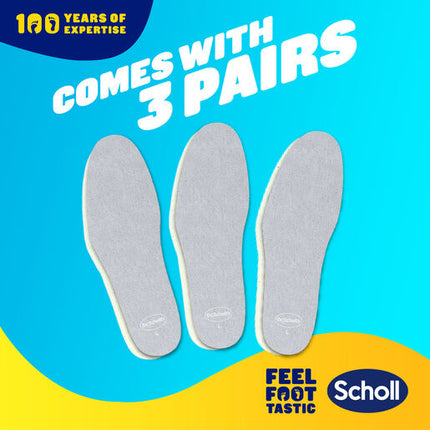 Scholl Go Sockless Cushioning Insoles