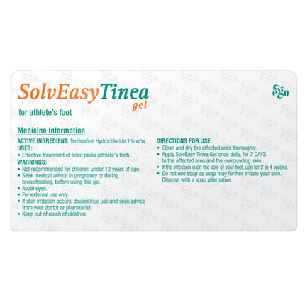 Solveasy Tinea Gel For Athlete's Foot 30g
