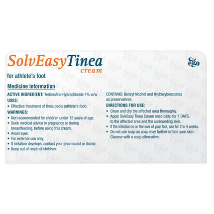 Solveasy Tinea Cream For Athlete's Foot 15g