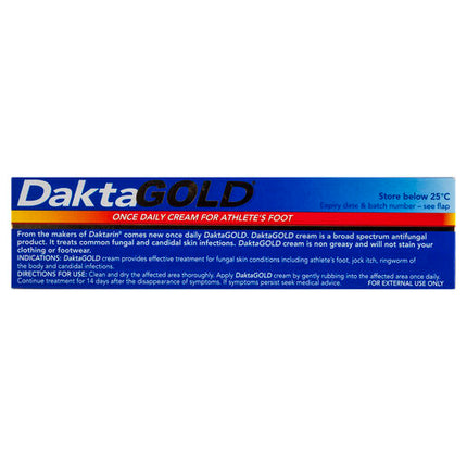 Daktagold Athlete's Foot Cream 30g