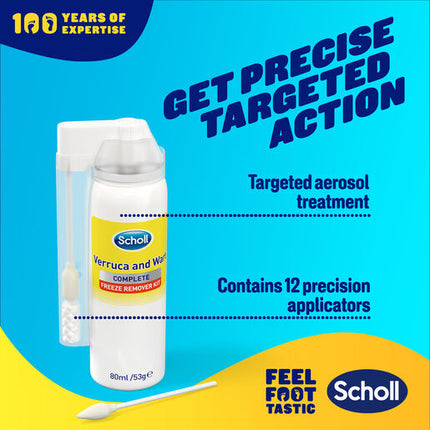 Scholl Verruca and Wart Complete Freeze Remover Kit