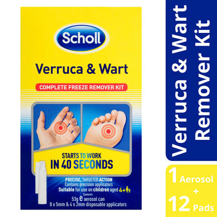 Scholl Verruca and Wart Complete Freeze Remover Kit