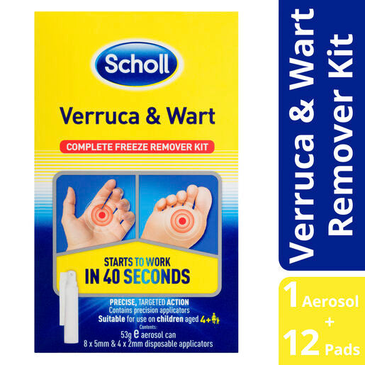 Scholl Verruca and Wart Complete Freeze Remover Kit