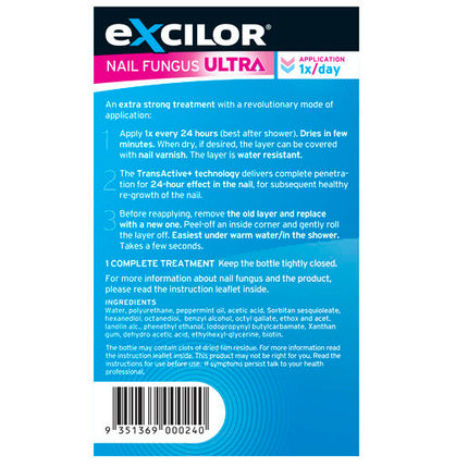 Excilor Fungal Nail Treatment Ultra 30ml