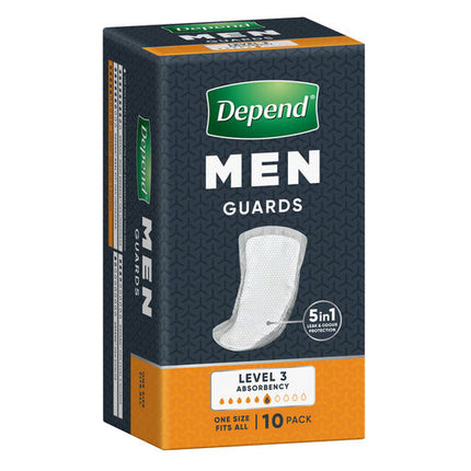 Depend Incontinence Guards Level 3 10 Pack