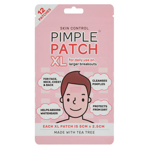 Skin Control Pimple Patch Xl 12 Pack