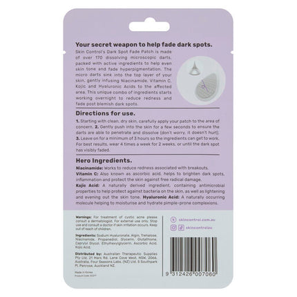 Skin Control Dark Spot Fade Patch 9 Pack