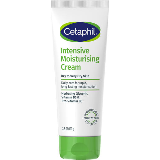 Cetaphil Intensive Moisturising Cream 100g, For Very Dry Skin
