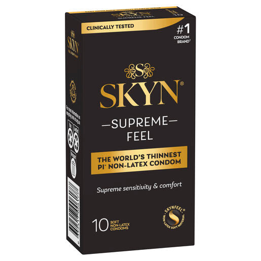 Skyn Supreme Feel Ultra-Thin Condoms 10 Pack