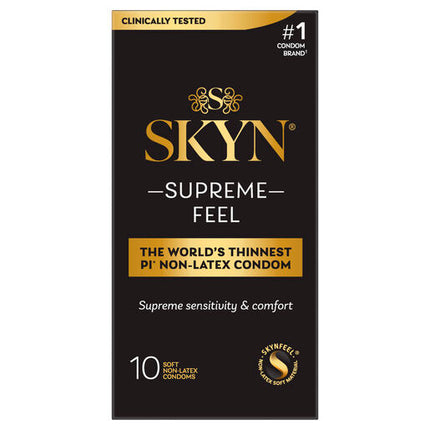Skyn Supreme Feel Ultra-Thin Condoms 10 Pack