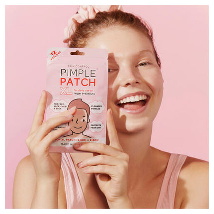 Skin Control Pimple Patch Xl 12 Pack