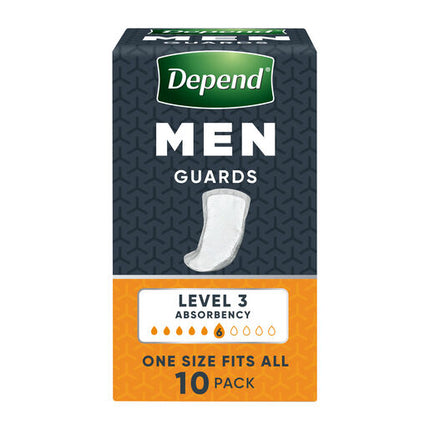 Depend Incontinence Guards Level 3 10 Pack