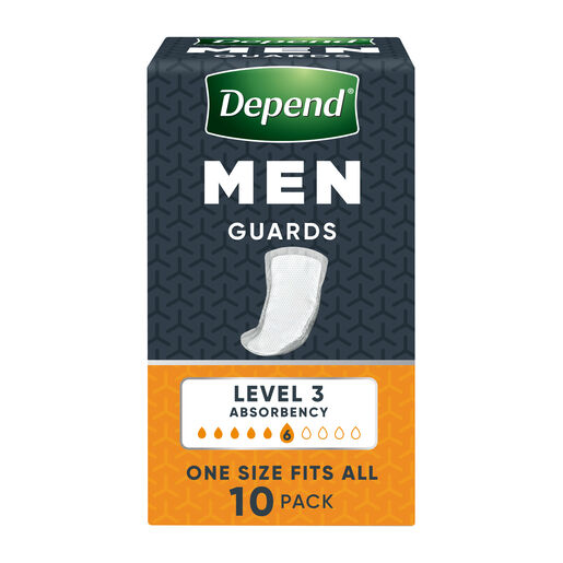 Depend Incontinence Guards Level 3 10 Pack