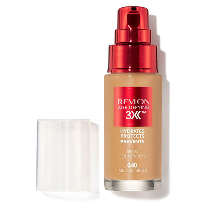 Revlon Age Defying 3X Foundation Medium Beige