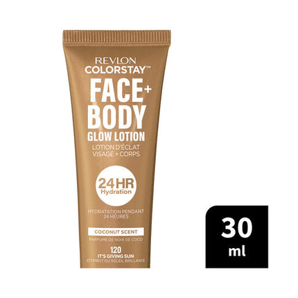 Revlon Colorstay™ Face + Body Glow Lotion - It's Giving Sun