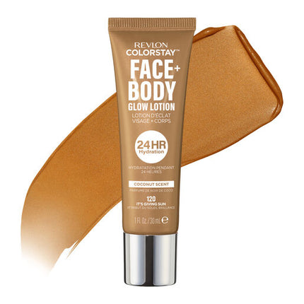 Revlon Colorstay™ Face + Body Glow Lotion - It's Giving Sun