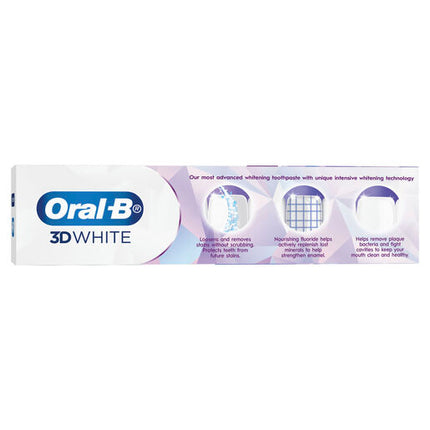 Oral-B 3D White Intensive Whitening Diamond Clean Toothpaste 94g