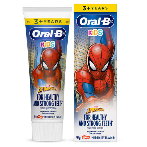 Oral-B Spiderman Kids Clean 3+ Years Toothpaste, 92g