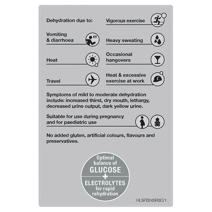 Hydralyte Fruity Bliss Multi Flavoured Electrolyte Powder 24s
