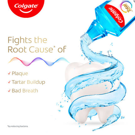Colgate Total Active Prevention Clean Mint Mouthwash 500mL
