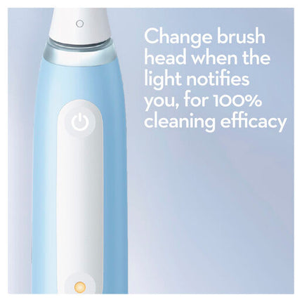 Oral-B iO3 Clean & Gum Protect Electric Toothbrush Ice Blue