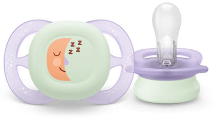 Philips Avent Ultra Start Soother Nighttime Glow 0-2 months 2-pack
