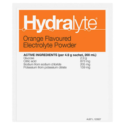 Hydralyte Fruity Bliss Multi Flavoured Electrolyte Powder 24s