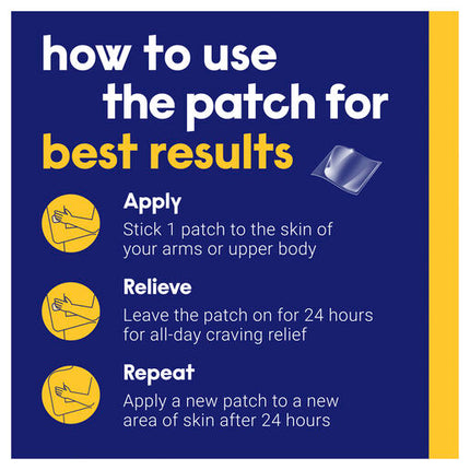 Nicabate Clear Patch Stop Smoking Transdermal Nicotine Patch 21mg 7 Pack