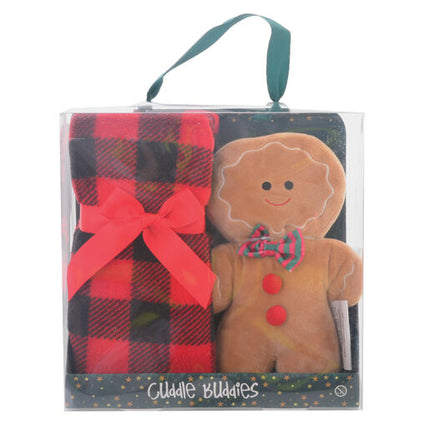 Christmas Cuddle Plush And Blanket