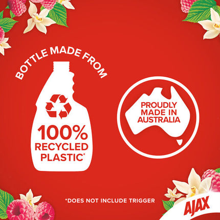 Ajax Spray n' Wipe Multi-Purpose Cleaner Trigger 475mL Vanilla & Berries Surface Spray