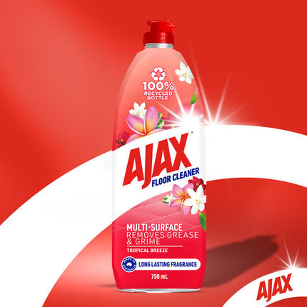Ajax Multi Surface Floor Cleaner 750mL Tropical Breeze
