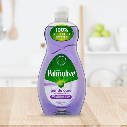 Palmolive Ultra Strength Concentrate Dishwashing Liquid 500mL Gentle Care with Aloe