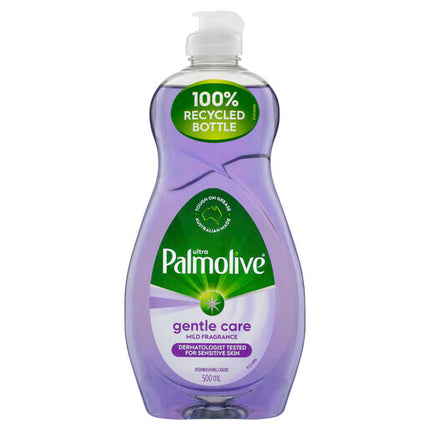Palmolive Ultra Strength Concentrate Dishwashing Liquid 500mL Gentle Care with Aloe