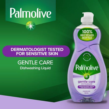 Palmolive Ultra Strength Concentrate Dishwashing Liquid 500mL Gentle Care with Aloe