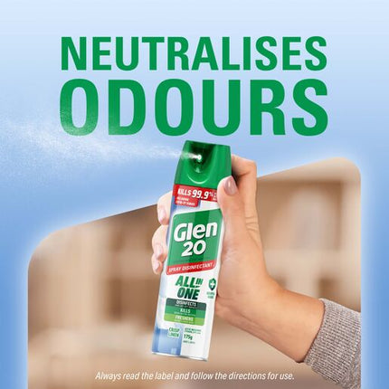 Glen 20 Spray Disinfectant All-In-One Crisp Linen 175g