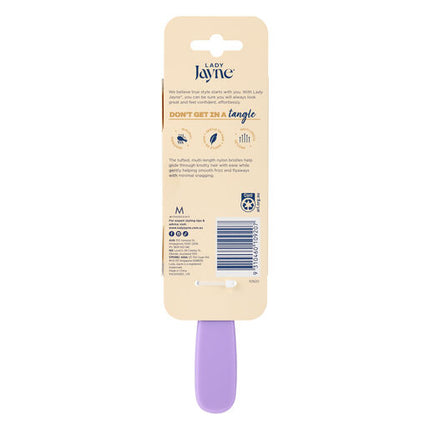 Lady Jayne Smooth & Knotless Detangling Brush Large