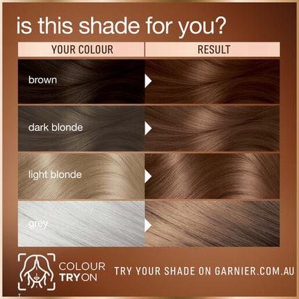Garnier Good Permanent Hair Colour 6.0 Mochaccino Brown