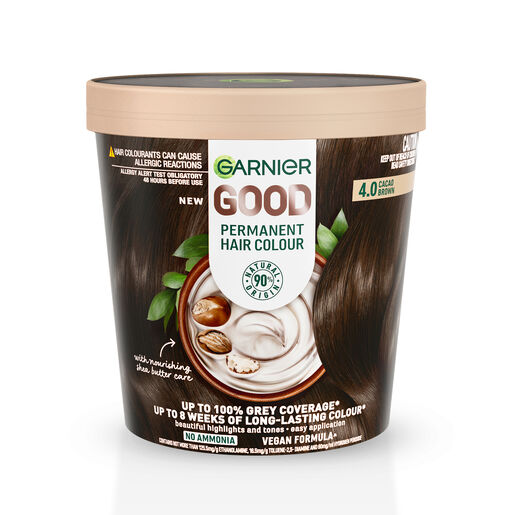 Garnier Good Permanent Hair Colour 4.0 Cacao Brown