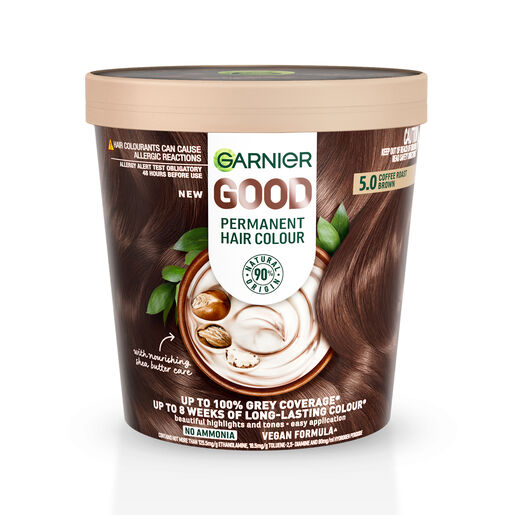Garnier Good Permanent Hair Colour 5.0 Coffee Roast Brown