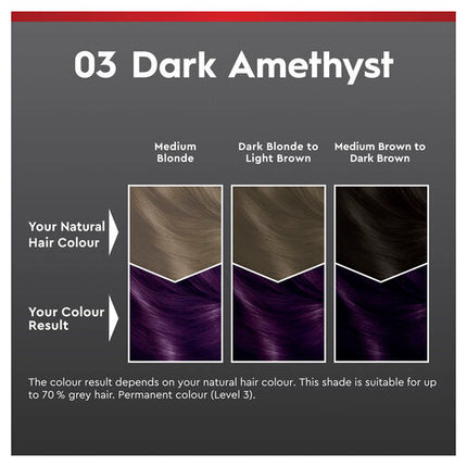 Schwarzkopf Brilliance Intense Permanent Colour Gem Collection 03 Dark Amethyst