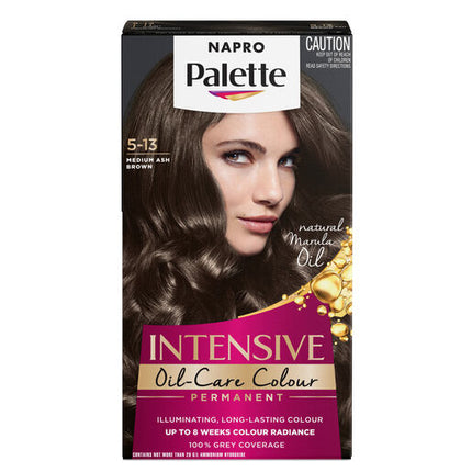 Napro Palette Permanent Hair Colour 5-13 Medium Ash Brown